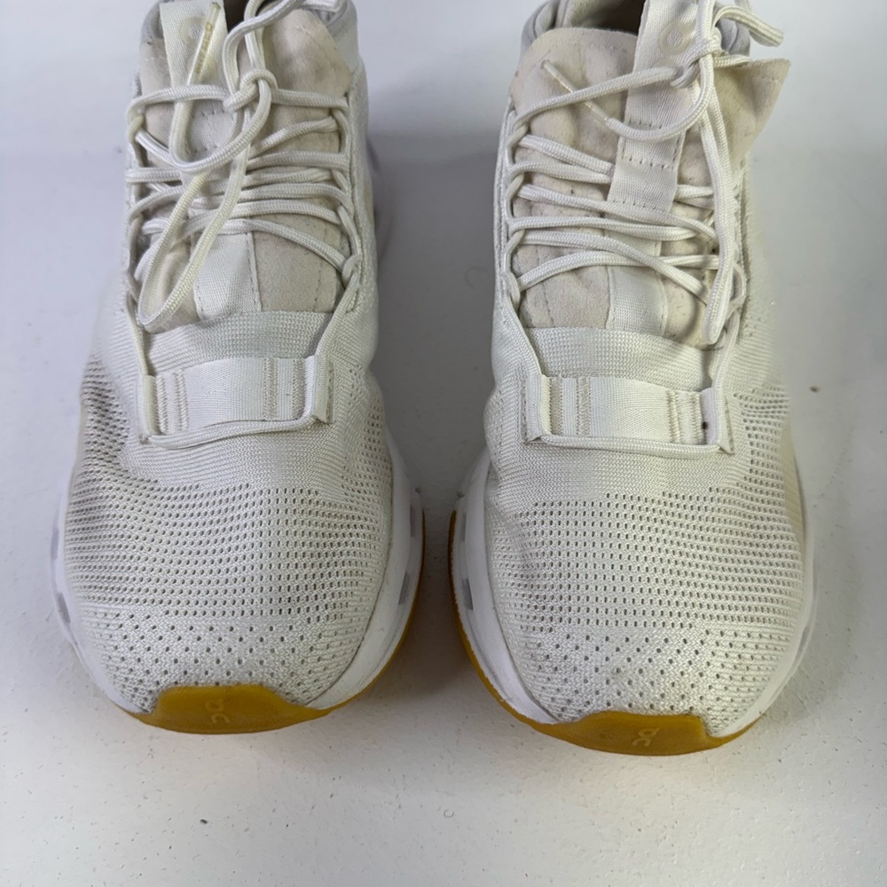 On Running Cloudnova CloudTec Sneakers Undyed-White White Women’s 7.5 - Picture 4 of 11